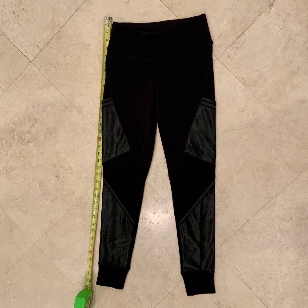 Athleta faux leather leggings